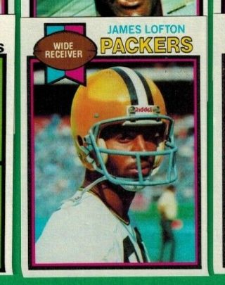 1979 Topps Football Green Bay Packers Complete Team set - James Lofton RC 2