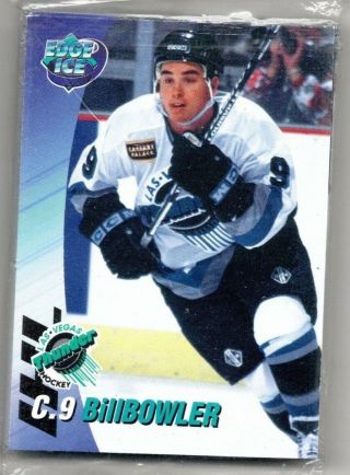 Las Vegas Thunder 1995/96 Edge Ice Minor League Hockey Cards Team Set