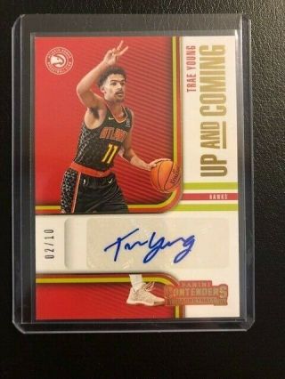 2018 - 19 Panini Contenders Trae Young 