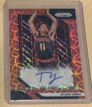 2018 - 19 Prizm Choice Trae Young Auto Rc