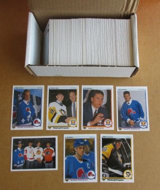 1990 - 91 Upper Deck Hockey Set 1 - 400 Jamomir Jagr Mike Modano Belfour Rookie Card