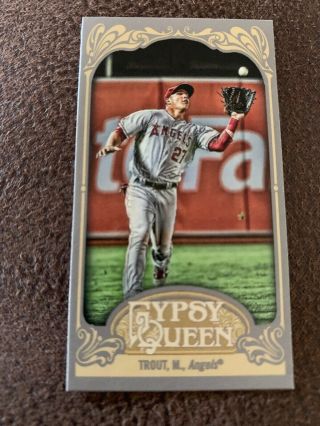 Mike Trout 2012 Topps Gypsy Queen Mini