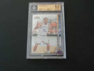 1998 - 99 Topps Finest Basketball Dirk Nowitzki Rookie Card 234 Bgs 9.  5 Gem