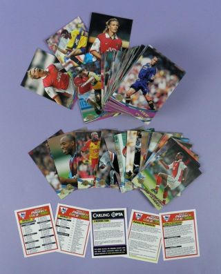 Merlin Premier Gold 2000 Set Of 105 Football Cards,  Set Of 20 Top Scorer Cards