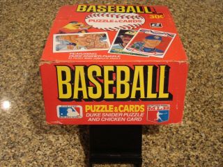 1984 1985 1986 Donruss Baseball Wax Pack Boxes EMPTY 2