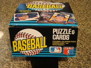 1984 1985 1986 Donruss Baseball Wax Pack Boxes EMPTY 6
