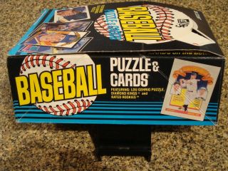 1984 1985 1986 Donruss Baseball Wax Pack Boxes EMPTY 7