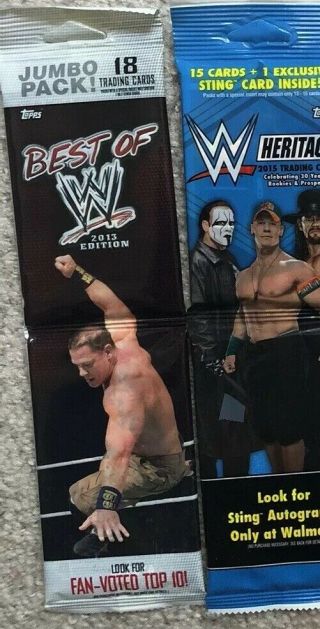 2013 Topps Wwe Best Of Hot Pack Guaranteed Auto/sketch/plate/relic/dual/kiss??