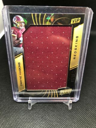 Dwayne Haskins 2019 Panini Vip Gold Pack National Patch 1/25 Jersey Rookie Rc