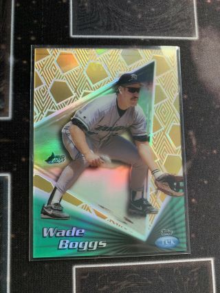 1999 Topps Tek Pattern 19 9b Wade Boggs Devil Rays Baseball Card 8 Of 10