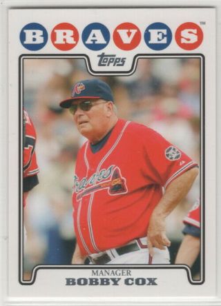 2008 Topps Baseball Atlanta Braves Team Set With Update (37 Cards)