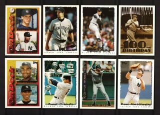 1995 Topps York Yankees Complete Team Set W/ Traded 35 Cards