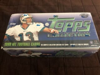 1999 Topps Nfl Football Complete Factory Set Of 357 Cards