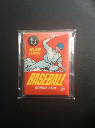 1967 Topps Baseball 5 Cent Wax Pack -