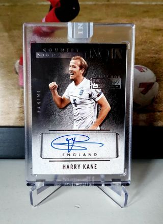 Panini Noir Soccer Harry Kane 1/1 On Card Auto