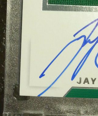 JAYSON TATUM 2017 - 18 Panini National Treasures Colossal Autograph /99 RPA Auto 6