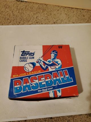 1988 Topps Baseball Cello Box 24 Packs 28 Cards Per Pack Possible Glavine Rc Etc