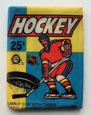1983 - 84 Opc Hockey Wax Pack -