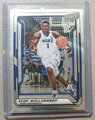 2019 Panini The National Vip 94 Zion Williamson Rc From Gold Pack Nm - Mt D9328
