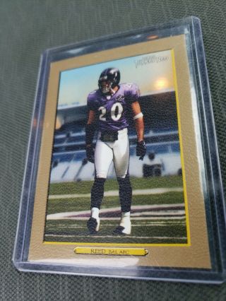 Ed Reed Gold Ed 50 - 2006 Topps Turkey Red 115 Baltimore Ravens Hall Of Fame