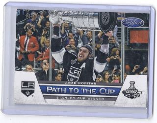 12 - 13 2012 - 13 Certified Anze Kopitar Path To The Cup Stanley Cup Winners /99 3
