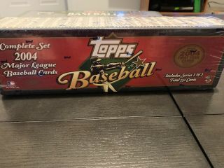 2004 Topps Baseball Factory Complete Set Red Box Series 1&2,  Bonus