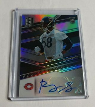 R14,  935 - Roquan Smith - 2018 Panini Spectra - Rookie Autograph - 59/199 -