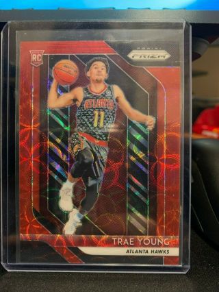 2018/19 Panini Prizm Rookle Red Choice Trae Young 29/88 78