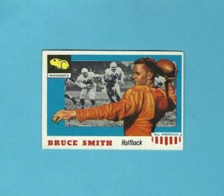 1955 Topps All - American 19 Bruce Smith Minnesota Football Card