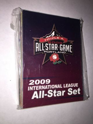 2009 International League All - Star Trading Card Set