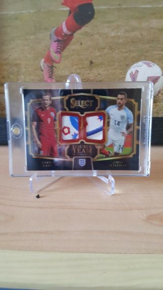 Panini Select Soccer Harry Kane / Cahill 1/1 Dual Patch