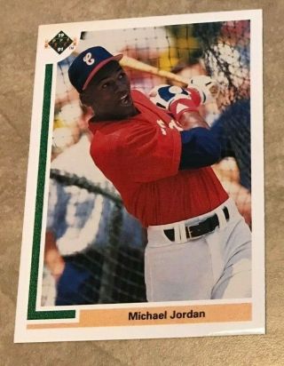 1991 Upper Deck Sp1 Michael Jordan Chicago White Sox Baseball