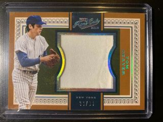 2016 Panini Prime Cuts Tom Seaver Game - Worn Jersey Relic Card 36/99 Ny Mets