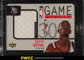 1997 Upper Deck Game Jersey Kerry Kittles Patch Gj7 (pwcc)