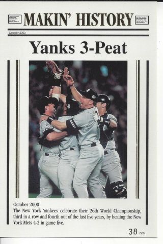 Subway Series Postcard York Yankees 3 - Peat