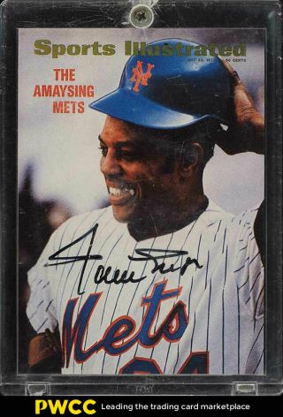 1998 Fleer Sports Illustrated Willie Mays Auto /250 (pwcc)