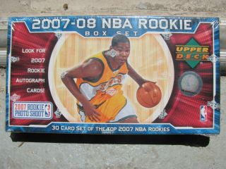2007 - 08 Nba Rookie Boxed Set Upper Deck Kevin Durant