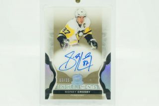 2016 - 17 The Cup Sidney Crosby Enshrinements /25 Auto
