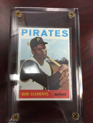 1964 Topps Roberto Clemente Pittsburgh Pirates 440 Baseball Card