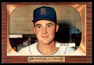 1955 Bowman 320 George Susce Red Sox Nm - Mt To Nm - Mt,