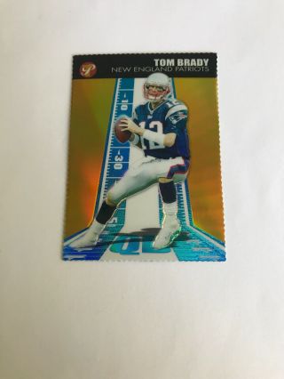 Tom Brady 2004 Topps Pristine Gold Refractor 21/99 Patriots