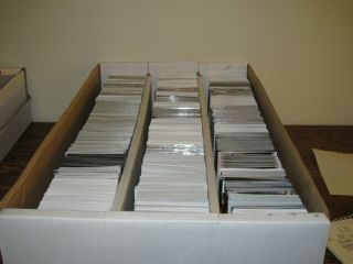 3000 Count Box Of 2010 Baseball Cards