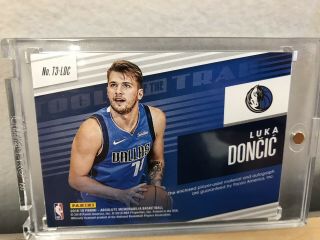 2018 - 19 Absolute Memorabilia Luka Doncic Auto Rookie Tools Of The Trade RC /149 2