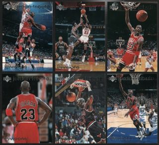 Michael Jordan 1997 Upper Deck Jordan Tribute 