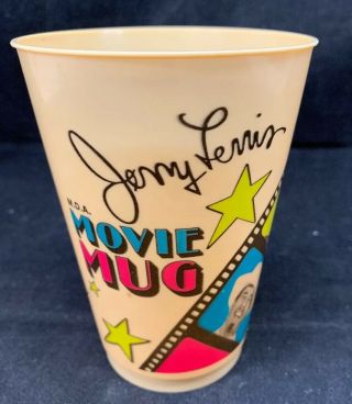 Vintage Jerry Lewis Movie Mug 7 - Eleven Plastic Souvenir Cup