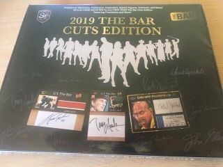 2019 Break The Bar Cuts Edition Hobby Box