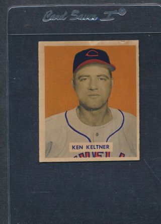 1949 Bowman 125 Ken Keltner Indians Vg/ex 262