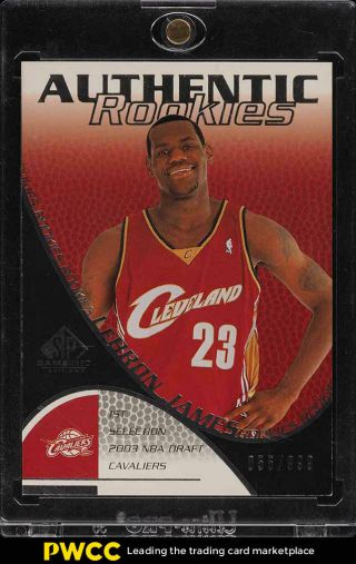 2003 Sp Game Lebron James Rookie Rc /999 107 (pwcc)