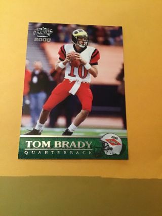 Tom Brady 2000 Pacific Rookie Card,  England Patriots,  Card 403,  Hof,  Goat