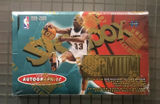 1999 - 00 Skybox Premium Factory Basketball Hobby Box Star Rubies